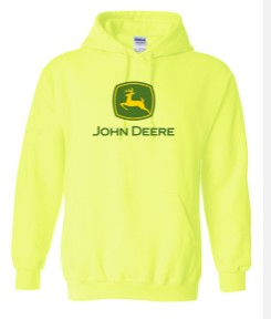 John Deere Safety Yellow AG Hoodie