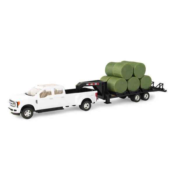 1/32 2017 Ford F-350 Pickup with 5th Wheel Trailer