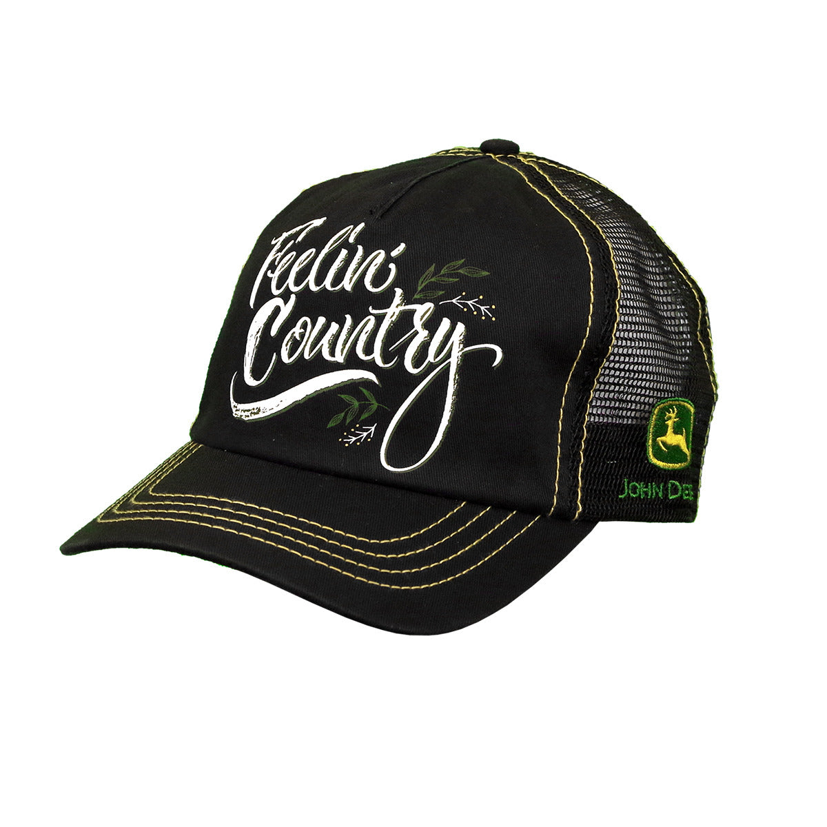 John Deere Women's Black Feelin' Country Cap –