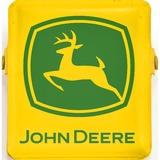 John Deere Metal Magnet Clip