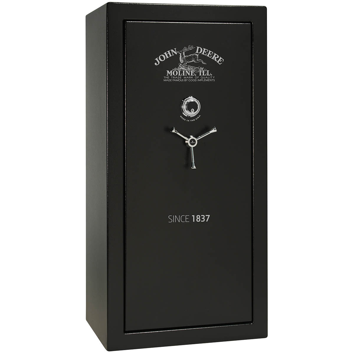 Deluxe Plus 25 Black Textured Safe- Mechanical Lock/Moline