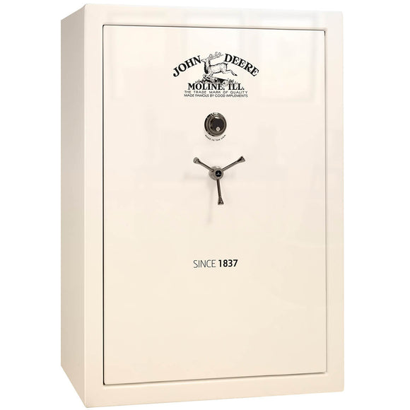 Deluxe Plus 48 White Gloss Safe- Electronic Lock/Moline, Illinois Logo (IN STORE PICKUP ONLY)
