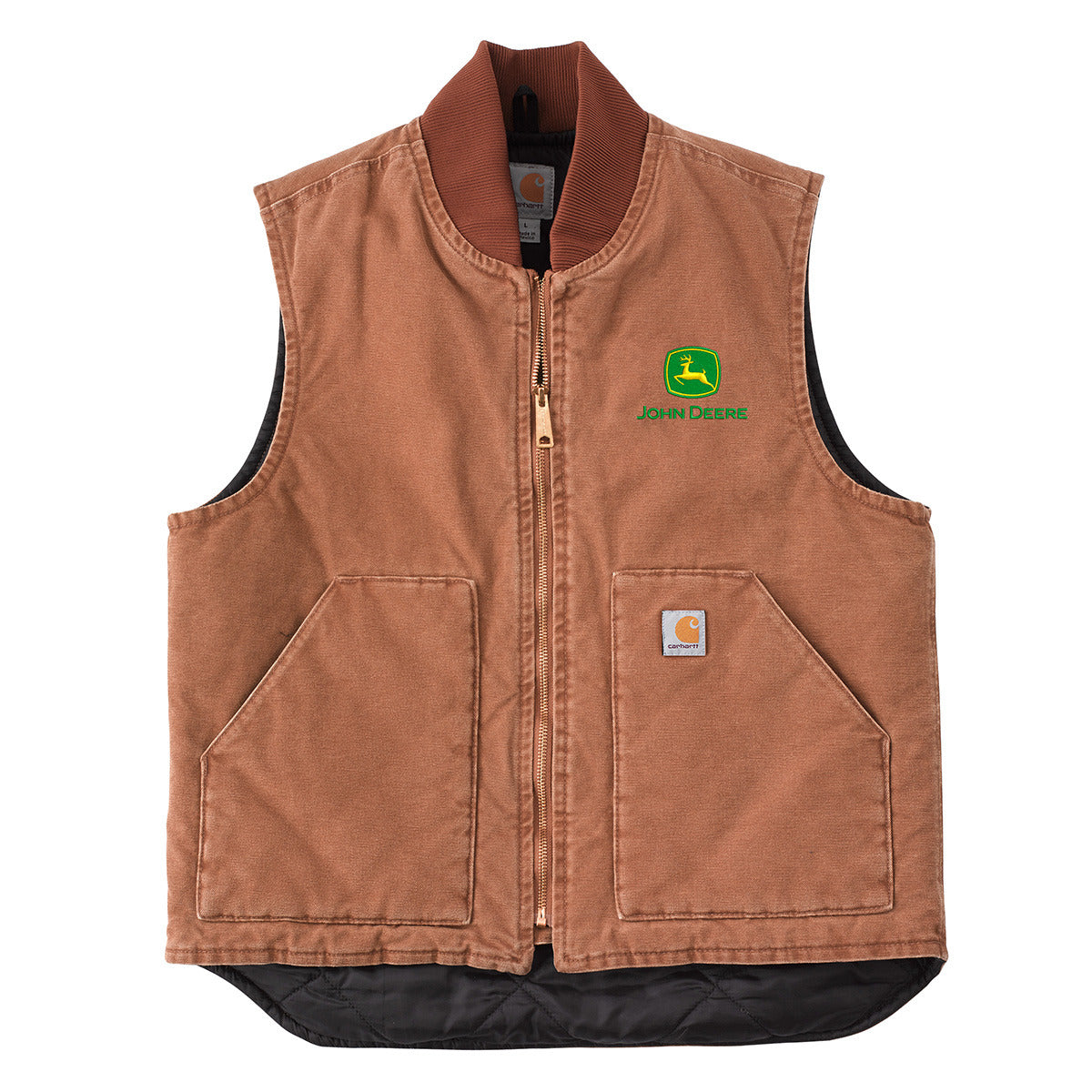 John Deere Carhartt Duck Vest – ShopPremier.ca | Premier Equipment Ltd