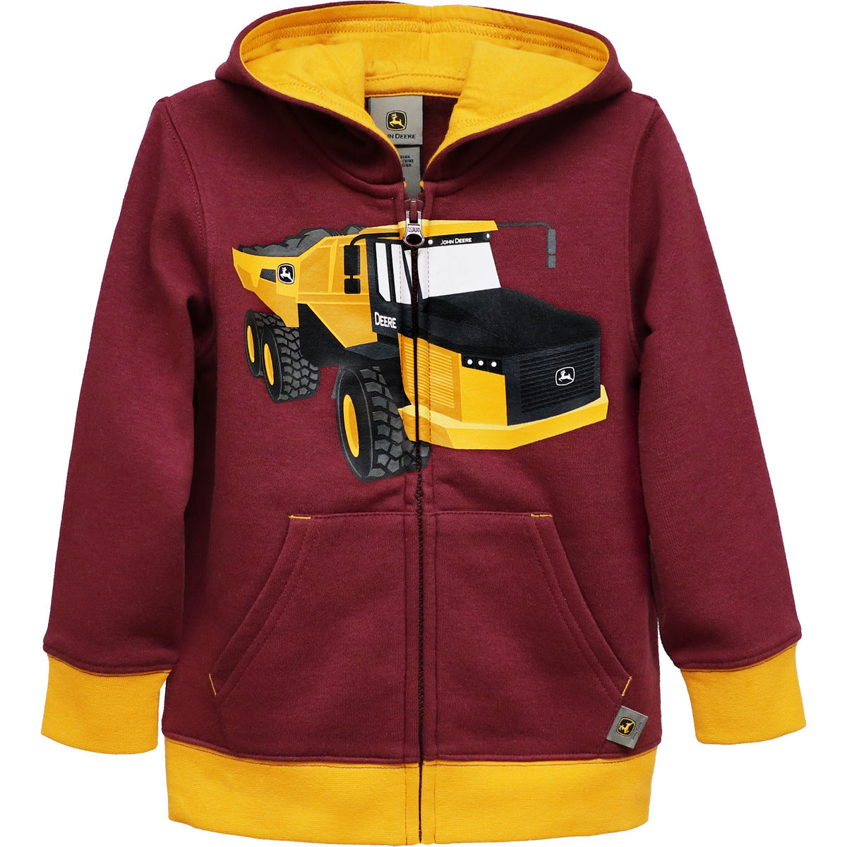 John Deere Toddler Boy Zip Fleece Hoodie ShopPremier Premier Equipment