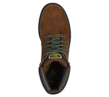 Men's John Deere Brown Waterproof Oiled leather Lace Up Boot