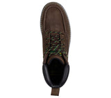 Men's John Deere Chocolate Lace Up Padded Collar Boot