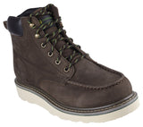 Men's John Deere Chocolate Lace Up Padded Collar Boot