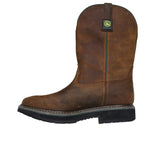 Men's John Deere Dark Brown Waterproof Wellington Boot