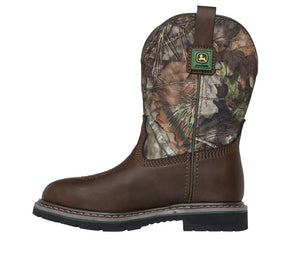 Boy's John Deere Brown & Camo Boot