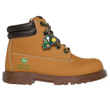 boys john deere wheat lace up boot