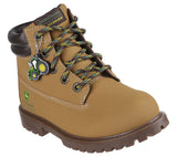 boys john deere wheat lace up boot