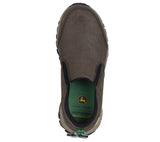 Boy's John Deere Brown Twin Gore Slip On Shoe