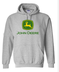 John Deere Sport Grey AG Hoodie