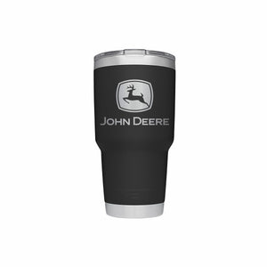 John Deere 30oz YETI Tumbler Black