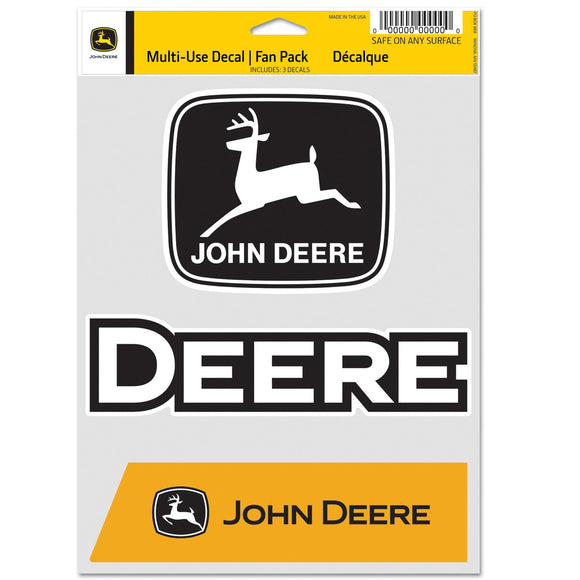 John Deere C&F Build 3PK Fan Decal Set