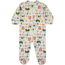 John Deere Girl Infant Coverall Farm