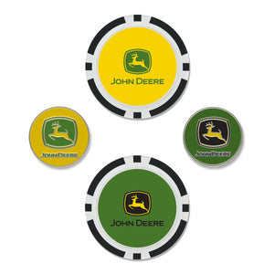 John Deere AG Golf Ball Marker Set