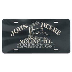 John Deere Moline Buck License Plate