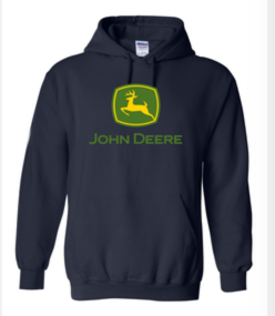 John Deere Navy AG Hoodie