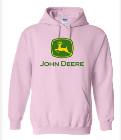 John Deere Pink AG Hoodie