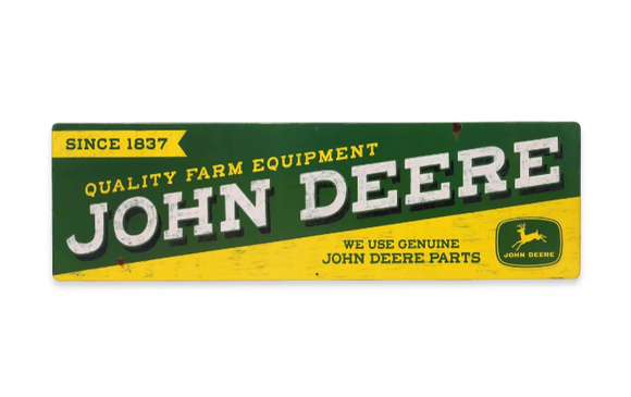 John Deere Since 1837 Metal Sign