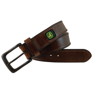 John Deere Mens Rubber Logo Belt