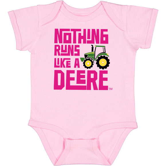 John Deere Infant Nothing Runs Like a Deere Bodysuit