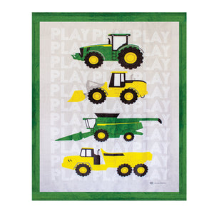 John Deere Kids Tractor Throw/Blanket