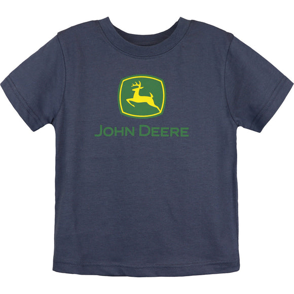 John Deere Child Boy Trademark Tee Blue