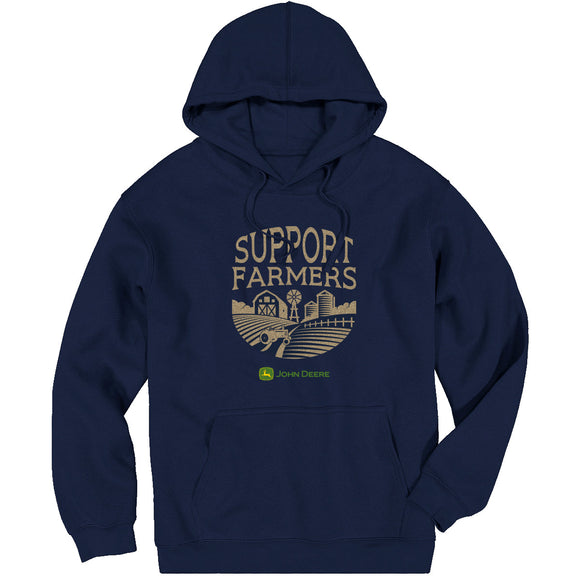 John Deere Women's Support Farmers Hoodie