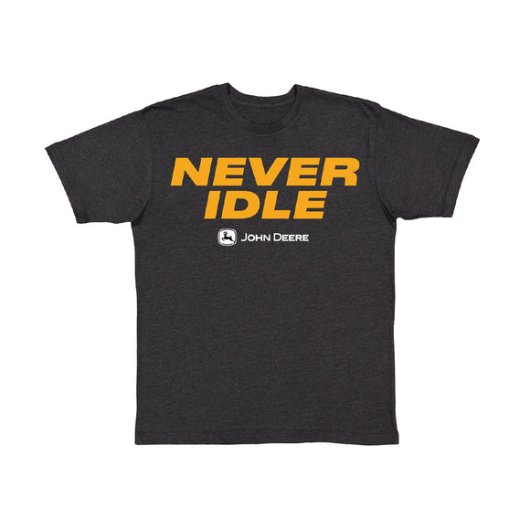 John Deere Mens Never Idle Tee