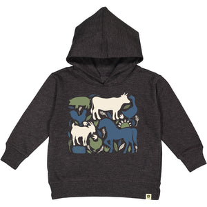 John Deere Toddler Black Silhouettes Hoodie