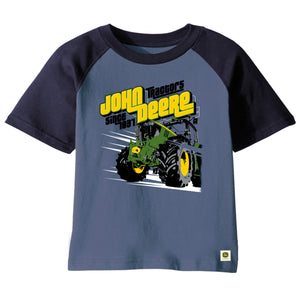 John Deere Infant Action Tractor Raglan Tee