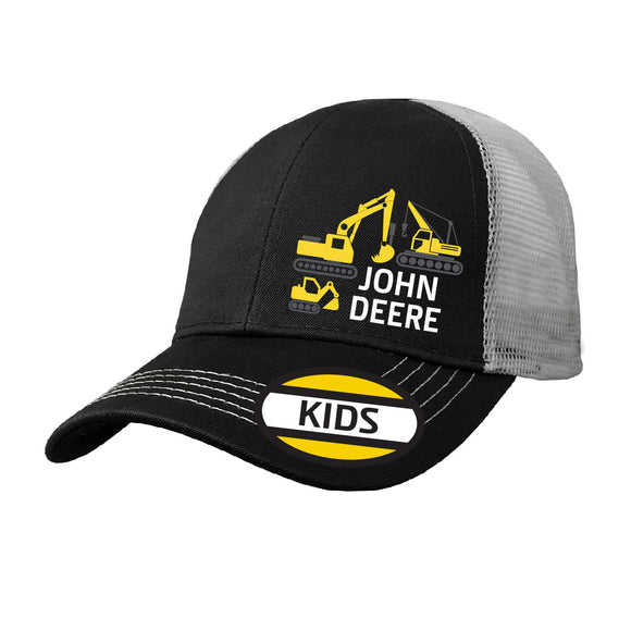 John Deere Toddler Construction Equipment Hat