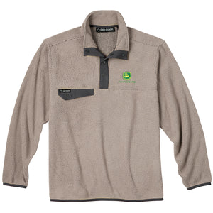 John Deere Dri Duck Sherpa Fleece Pullover