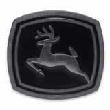 John Deere Chrome Car Badge