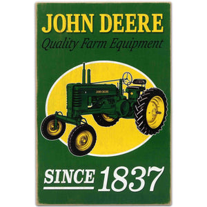 John Deere Vintage John Deere Wood Sign