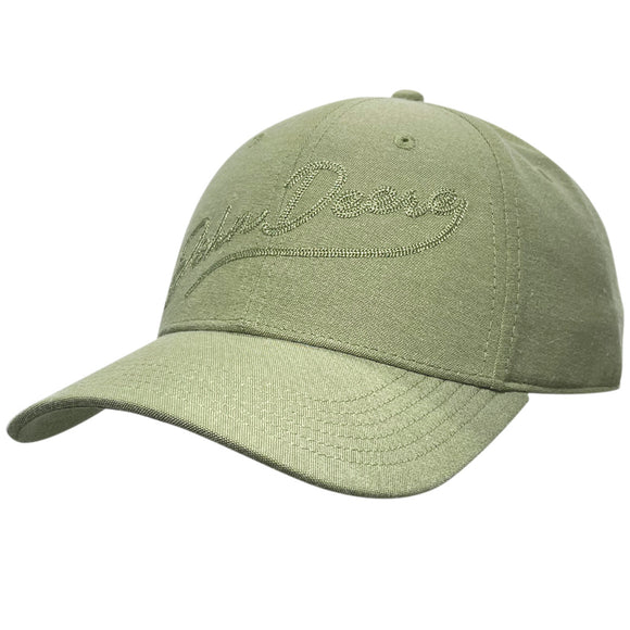 John Deere Chambray Cap with Embroidered John Deere