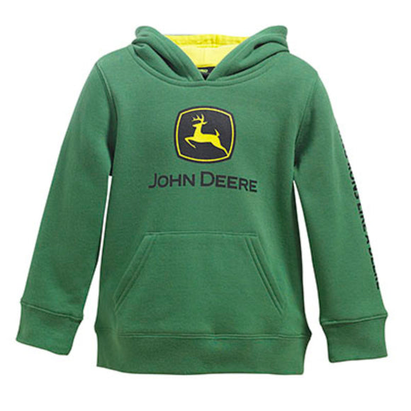 John Deere Boy Toddler Fleece Green Logo