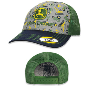 John Deere Youth Navy Embro Hat