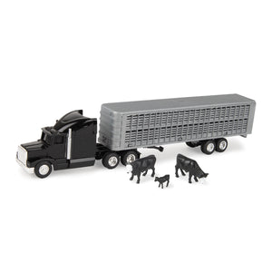 John Deere 1/64 Livestock Trailer Set