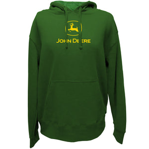 John Deere Mens Green Classic Pullover Hood