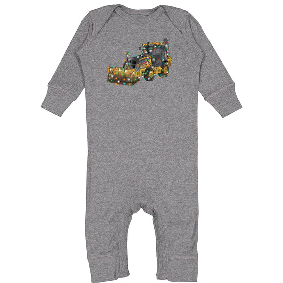 John Deere Infant Construction Holiday Romper