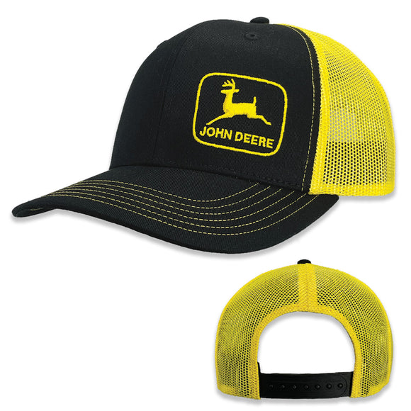 John Deere Moline 112 Yellow Mesh Back Cap