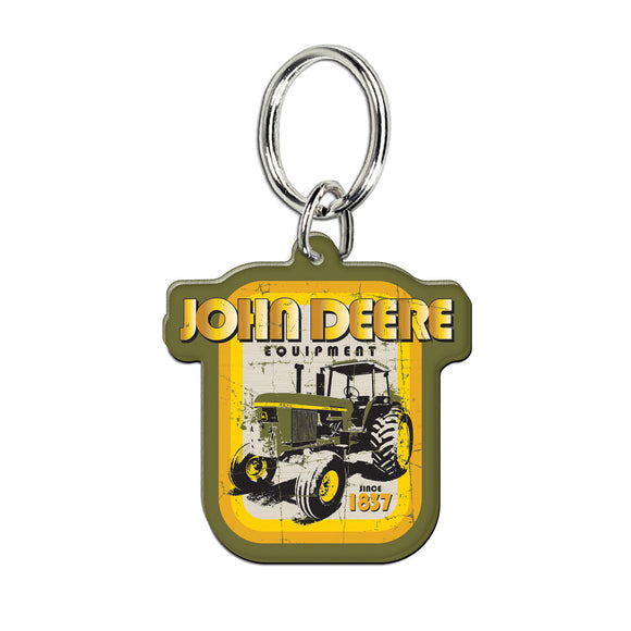 John Deere Vintage Key Ring