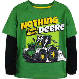 John Deere Toddler Boy Tee Nothing Runs