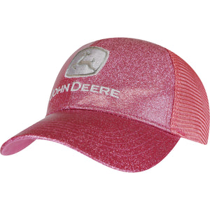 John Deere Girl Toddler Sparkle Logo Cap