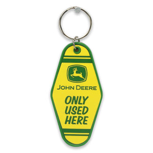 John Deere Only Used Here Keychain