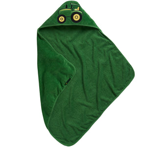 John Deere Boy Infant Hooded Towel Green