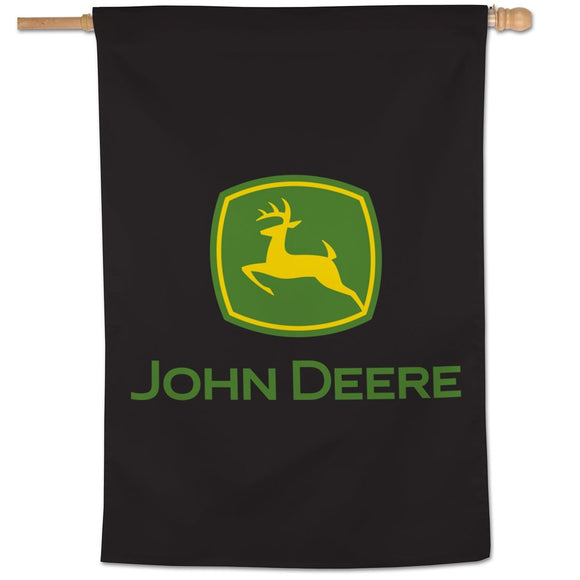 John Deere Black TM Vertical Banner